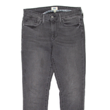LEVI'S Womens Jeans Black Regular Skinny Stone Wash W28 L25