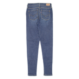 LEVI'S Womens Jeans Blue Regular Skinny W25 L28