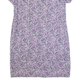 COS Womens Day Dress Pink Striped Short Sleeve Knee Length M