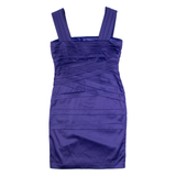 PHASE EIGHT Womens Bodycon Dress Purple Sleeveless Knee Length UK 12
