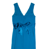 COAST Womens Bodycon Dress Blue Sleeveless Knee Length UK 12