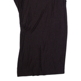 ALL SAINTS Oversized Womens T-Shirt Dress Brown Short Sleeve Knee Length XS