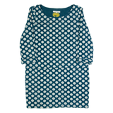 WHITE STUFF Womens Shift Dress Blue Polka Dot Short UK 12