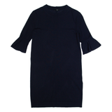 COS Womens Shift Dress Blue Knee Length XS