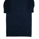 COS Womens Shift Dress Blue Long Sleeve Midi S