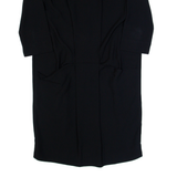 COS Womens Day Dress Black Long Sleeve Knee Length XS
