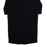 COS Womens Day Dress Black Long Sleeve Knee Length XS