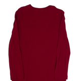 SANDRO Womens Shift Dress Red Long Sleeve Knee Length S