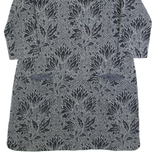 WHITE STUFF Womens Day Dress Grey Floral Knee Length UK 10