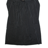 MAX MARA STUDIO Womens Day Dress Grey Long Sleeve Midi L