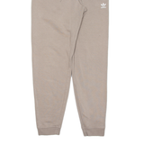 ADIDAS Womens Joggers Brown Tapered UK 8 W24 L30