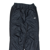REEBOK Mens Snow Pants Black Wide-Leg L W24 L27