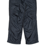 REEBOK Mens Snow Pants Black Wide-Leg L W24 L27