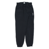 REEBOK Mens Track Pants Black Tapered L W30 L30