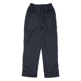Womens Track Pants Black Wide-Leg S W25 L30
