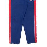 ADIDAS Mens Track Pants Blue Tapered S W28 L29