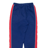 ADIDAS Mens Track Pants Blue Tapered S W28 L29