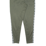 UMBRO Mens Track Pants Green Tapered L W32 L30