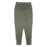 UMBRO Mens Track Pants Green Tapered L W32 L30