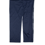 CHAMPION Mens Track Pants Blue Wide-Leg 2XL W36 L33