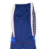 KAPPA Womens Track Pants Blue Tapered XL W28 L33