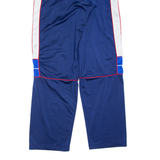 KAPPA Womens Track Pants Blue Tapered XL W28 L33