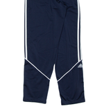 ADIDAS Mens Track Pants Blue Straight S W25 L29