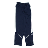 ADIDAS Mens Track Pants Blue Straight S W25 L29