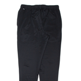 PUMA Mens Track Pants Black Tapered L W32 L29