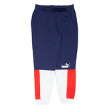 PUMA Womens Joggers Blue Tapered L W33 L30