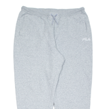 FILA Womens Joggers Grey Tapered 2XL W37 L28