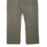 DICKIES Workwear Mens Jeans Green Relaxed Straight W40 L31