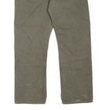 DICKIES Workwear Mens Jeans Green Relaxed Straight W40 L31
