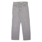 CARHARTT Workwear Mens Jeans Grey Relaxed Straight W34 L31