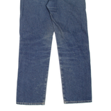 WRANGLER Mens Jeans Blue Regular Straight Stone Wash W31 L30