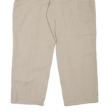 CARHARTT Carpenter Workwear Mens Jeans Beige Relaxed Tapered W40 L30
