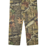 BRAIDED RIVER Woodland Camo Mens Jeans Green Regular Tapered W34 L34