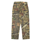 BRAIDED RIVER Woodland Camo Mens Jeans Green Regular Tapered W34 L34
