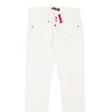 PAUL FRANK INDUSTRIES Womens Jeans White Slim Skinny W29 L33