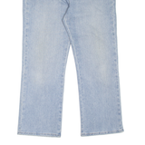 LEE Womens Jeans Blue Regular Straight Stone Wash W34 L28