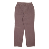 JEANOLOGY Womens Jeans Brown Regular Mom W26 L29