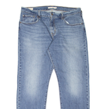 LEVI'S Middy BIG E Womens Jeans Blue Regular Straight Stone Wash W32 L31