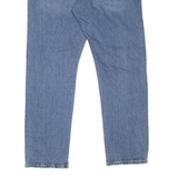LEVI'S Middy BIG E Womens Jeans Blue Regular Straight Stone Wash W32 L31