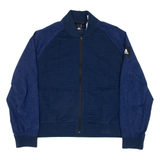 ADIDAS Womens Bomber Jacket Blue XL