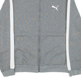 PUMA Mens Track Jacket Grey M