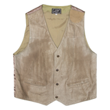 ANYWAY Mens Blazer Waistcoat Beige L