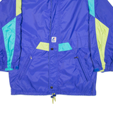 K-WAY Mens Jacket Blue Hooded S