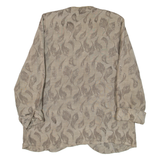 Womens Jacket Beige Floral M