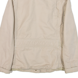 LEVI'S Insulated Womens Jacket Beige Hooded S
