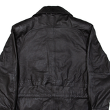 WILSONS Womens Coat Black Leather S